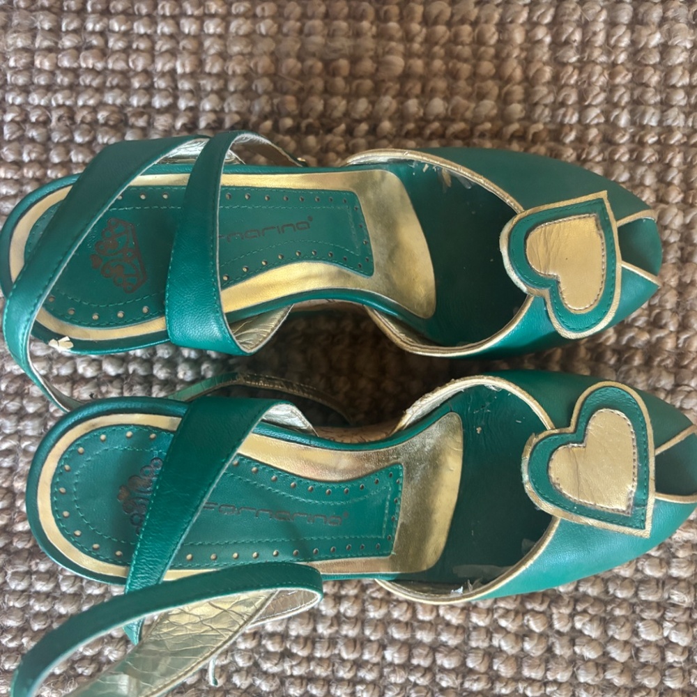 Vintage Fornarina Italian Platform Shoes - Picture 10 of 13